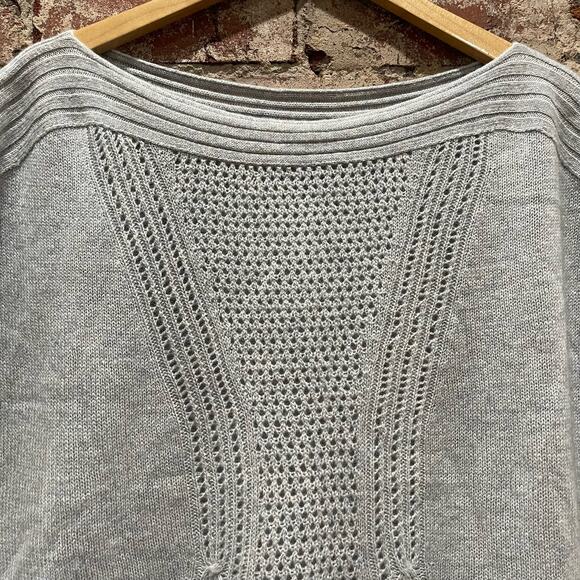 Inhabit Women Gray Pullover Sweater Size Medium - Picture 3 of 7